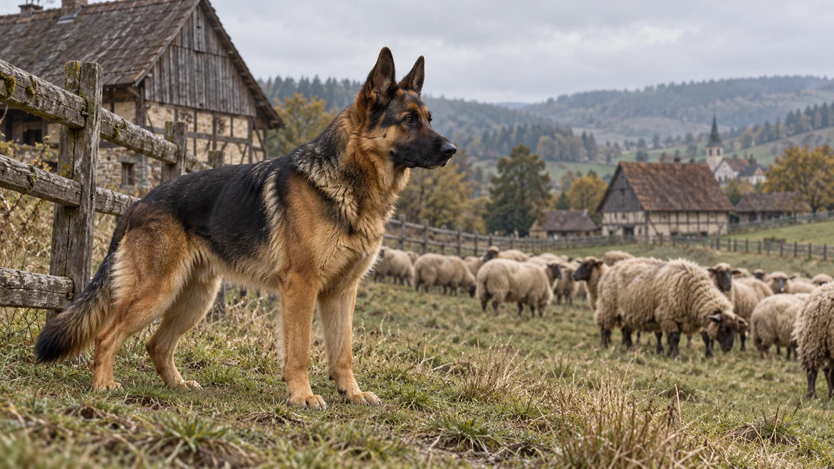 Alman Kurdu köpek — ırkın tarihi ve kökeni
